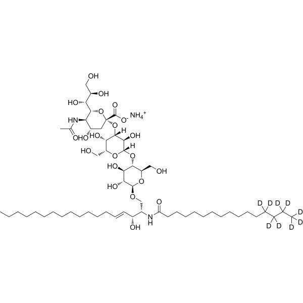 C16 Ganglioside GM3-d9 ammonium salt